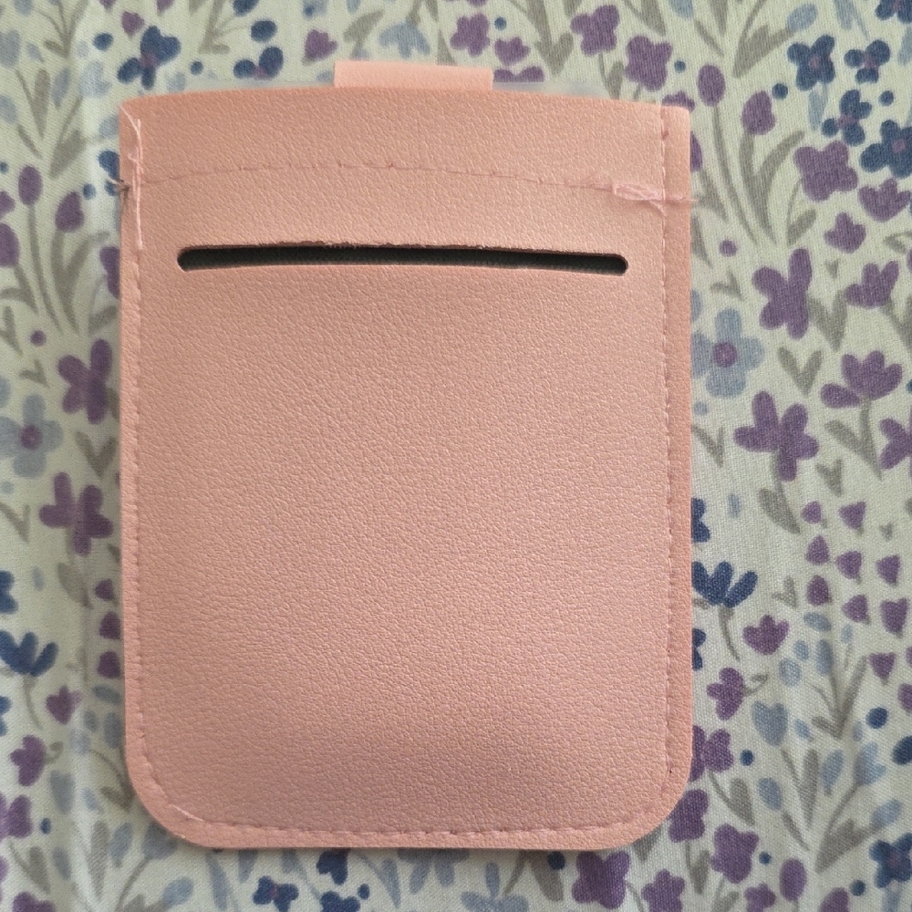 Pink RFID Pouch Wallet - Picture 3 of 3
